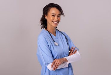 professional medical posses for a photo. Best Short Medical Courses in Kenya with Job Opportunities