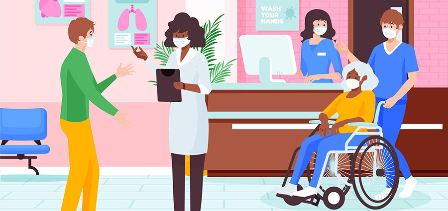 illustration-of-caregiver-students-working-in-a-hospital-to-gain-experience.-How-to-Apply-for-Caregiver-Jobs-in-the-UK-From-Kenya