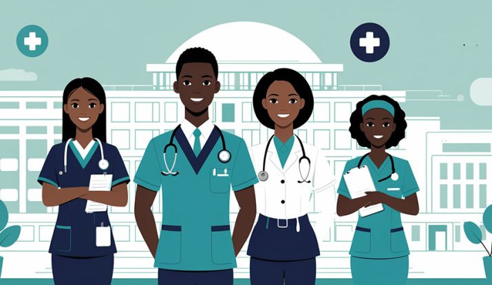 An-illustration-of-medical-trainees-at-internship-training-in-a-hospital.-Healthcare-courses-in-Kenya-with-guaranteed-internship