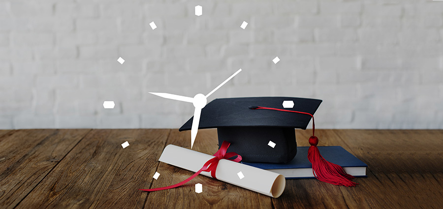 a-graduation-hat-and-certificate-illustration-showing-time-taken-to-graduate.-CNA-course-duration-kenya