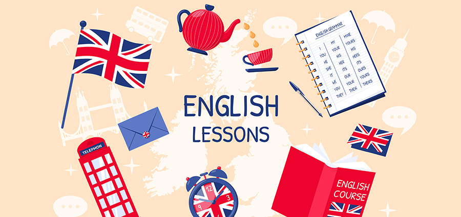 A hand drawn illustration of english course in kenya. English Course for IELTS for Work and Study Abroad in Kenya.