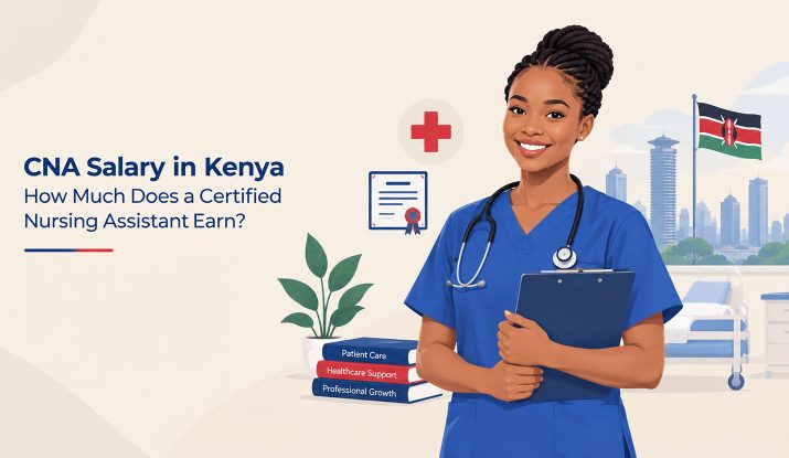 CNA salary in Kenya 2026 - Certified Nursing Assistant in a healthcare setting